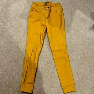 Mustard Yellow Skinny Jeans